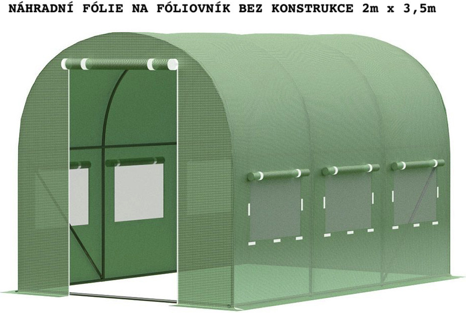 Plachta na foliovník, kašírovaná folie 10m2 - 400x250cm