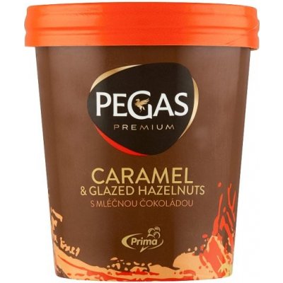 Prima Pegas Premium Caramel & Glazed Hazelnut 460 ml – Zboží Mobilmania