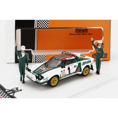 Ixo-models Lancia Stratos Hf Team Alitalia night Version N 10 Winner Rally Montecarlo 1977 With Figure Sandro Munari Silvio Maiga Bílá Zelená Červená 1:43 – Hledejceny.cz