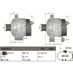Alternátor DENSO DAN3011 – Zboží Mobilmania