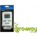 Essentials Digital 2 Way Thermometer/Min Max Meter – Sleviste.cz