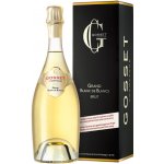 Gosset Champagne Grand Blanc de Blanc 0,75 l (karton) – Zboží Mobilmania