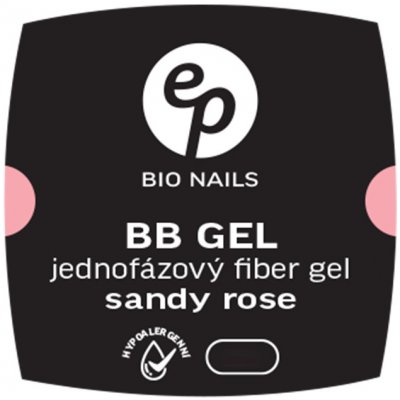 BIO nails FIBER SANDY ROSE jednofázový hypoalergenní gel 30 ml – Hledejceny.cz