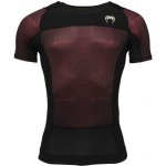 Venum Pánský rashguard funkční tričko G-Fit Air krátké rukávy Deep Black/Fire Red: – Hledejceny.cz