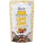 Brit Care Cat Snack Shiny Hair losos 50 g – Zboží Mobilmania