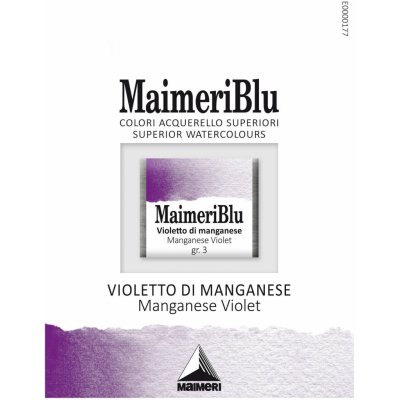 Maimeri Blu Akvarelová barva Manganese Violet 458 1,5 ml 1 ks – Sleviste.cz