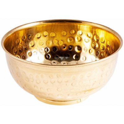 Nefertitis Miska mosazná zdobená důlky NF22836 - Ø 11 cm – Zboží Dáma Nefertitis Miska mosazná zdobená důlky NF22836 - Ø 11 cm – Zboží Dáma