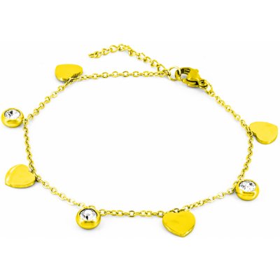 BRUNOshop Řetízek na nohu s kamínky S3785 – Zbozi.Blesk.cz