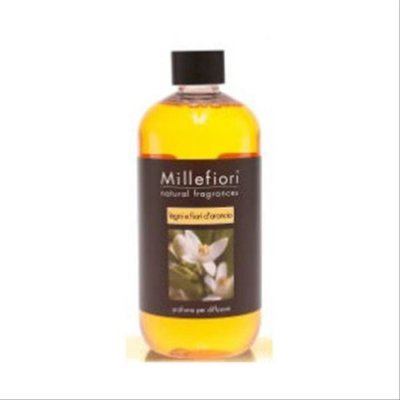 Millefiori Milano Natural náplň do aroma difuzéru Dřevo a oranžové květy 250 ml – Sleviste.cz
