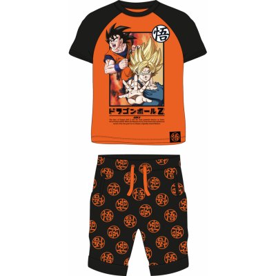 Dragon Ball licence chlapecký letní komplet Dragon Ball 5212062 oranžová černá – Zbozi.Blesk.cz