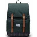 Herschel Retreat Small New Darkest Spruce Winter Plaid 15 l – Zboží Mobilmania