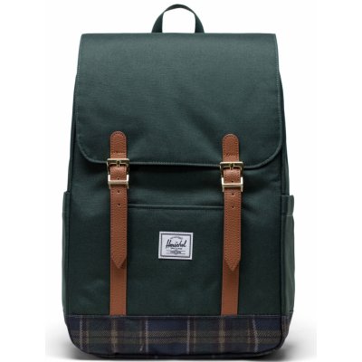 Herschel Retreat Small New Darkest Spruce Winter Plaid 15 l