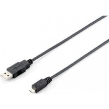 Equip 128523 micro USB 2.0 cable AM -> MBM5P 1.8m, černý