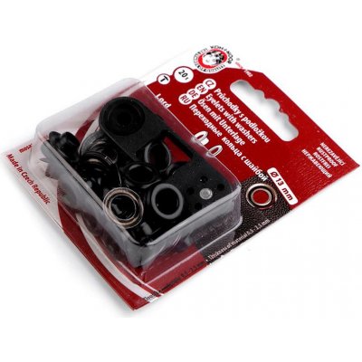 Prima-obchod Průchodky s podložkou vnitřní Ø7 mm / vnější Ø13 mm, barva 4 nikl černý – Sleviste.cz