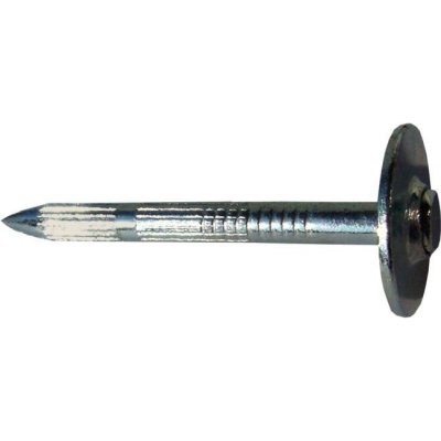 Hřebík kalený s talířovou hlavou bílý pozink 3,5x40 - 250ks – Sleviste.cz