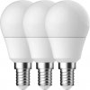 Žárovka Nordlux LED žárovky SMD G45 s paticí E14, 2,9 a 4,9 W, 2700 K - 3 x 4,9 W LED, 470 lm NL 5172014323