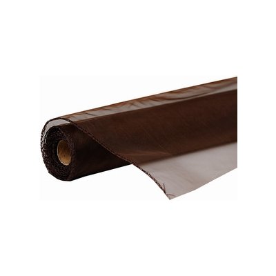 Organza uni 14,5cm x 10m HNĚDÁ – Zboží Dáma