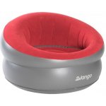 Vango INFLATABLE DELUXE FLOCKED CHAIR carmine red Červená židle