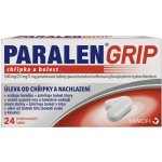 PARALEN GRIP CHŘIPKA A BOLEST POR 500MG/25MG/5MG TBL FLM 24 I – Zboží Dáma