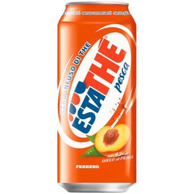 Estathé ledový čaj broskvový plech 330 ml – Sleviste.cz