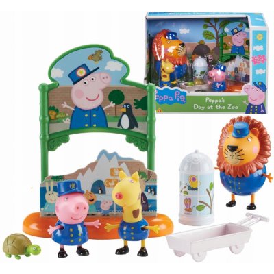 TM Toys Peppa Pig sada ZOO 3 a doplňky – Zboží Mobilmania