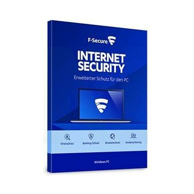 F-Secure Internet Security 3 lic. 1 rok (FCFYBR1N003E1) – Zboží Živě