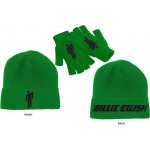Billie Eilish beanie Hat & Glove Set Green – Zboží Mobilmania