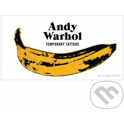 Andy Warhol Temporary Tattoo Set - Andy Warhol (artist) – Hledejceny.cz