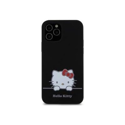 Hello Kitty Liquid Silicone Daydreaming na Apple iPhone 12/12 Pro černé