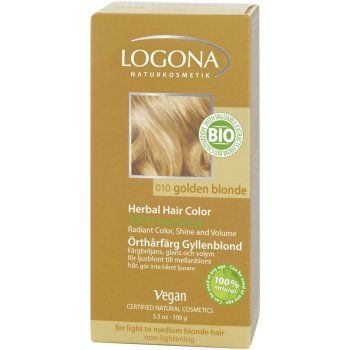Logona barva na vlasy henna zlatá blond 010 100 g