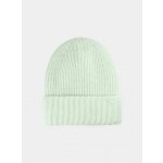 4F dámská zimní čepice beanie s ribovaným pletením 4FWAW25ACAPF568 zelená zelená – Hledejceny.cz