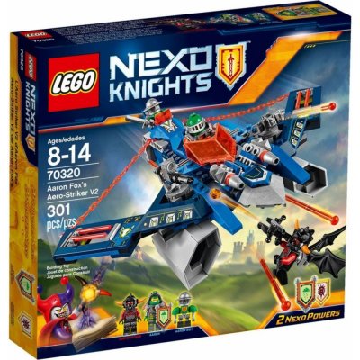 LEGO® Nexo Knights 70320 Aaronův Aero Striker V2 – Zbozi.Blesk.cz