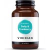 Doplněk stravy na močové a pohlavní orgány Viridian Synerbio Daily + Cranberry - Směs probiotik a prebiotik s brusinkovým extraktem 30 kapslí