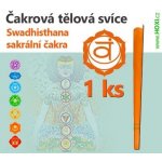 HOXI Očistná tělová svíce Oranžová – Zboží Mobilmania