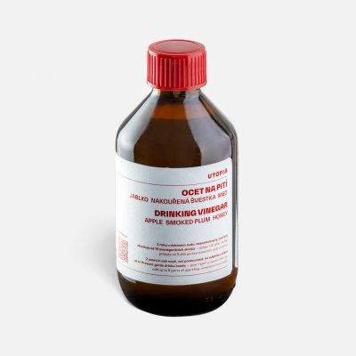 Utopia Jablečný ocet nakouřená švestka a med 250 ml – Hledejceny.cz