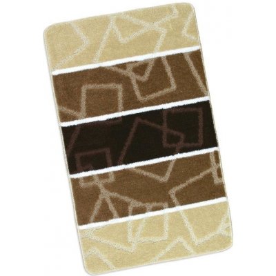 Brotex Čtverce hnědé 60 x 100 cm – Zboží Mobilmania