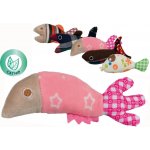 TRIXIE Plyšová/látková rybka s catnipem 9-12 cm – Zboží Mobilmania