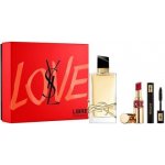 Yves Saint Laurent Libre EDP 90 ml + rtěnka Rouge Volupté Shine 3,2 g No 85 + řasenka Mascara Volume Effet Faux Cils 2 ml No 1 dárková sada – Hledejceny.cz