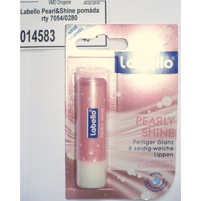Labello Pearly Shine Caring Lip Balm Balzám na rty 4,8 g – Zbozi.Blesk.cz