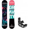 Snowboard set Gravity Thunder junior + Croxer 22/23