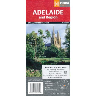 plán Adelaide and Region HEMA