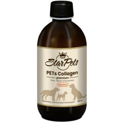 PETs Collagen Premium Slanina sirup kloubní výživa pro psy 300 ml – Hledejceny.cz