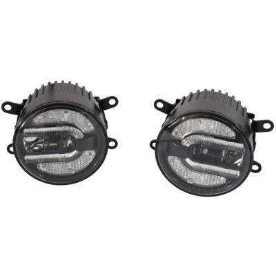 Sada LED mlhových světel, E13 Evropská homologace, Jeep Wrangler JK, CC Style | Zboží Auto