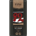 Vivani hořká čokoláda 92% 80 g – Zboží Dáma