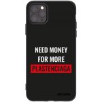 Picasee silikonový černý obal pro Apple iPhone 11 Pro Max - More PLASTENCIAGA – Zboží Mobilmania