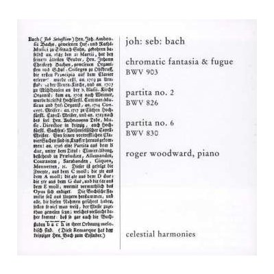 Johann Sebastian Bach - BWV 903, 826, 830 CD – Hledejceny.cz
