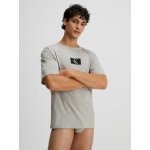 Calvin Klein pánské tričko Organic Cotton Lounge T-Shirt CK96 000NM2399EP7A šedá – Hledejceny.cz