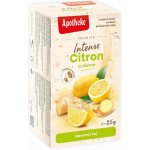 Apotheke MEDIATE Premier Intense Citron zázvor čaj 20 x 2,5 g – Hledejceny.cz