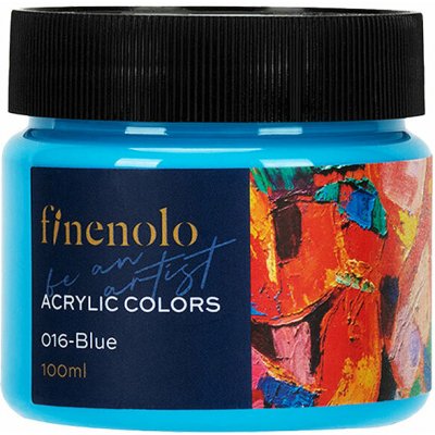 Finenolo Deli barvy akrylové 100 ml modrá EC17-BL – Zbozi.Blesk.cz