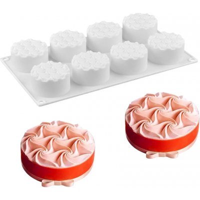 Silicolove forma na mousse desert flower malá 6cm – Sleviste.cz